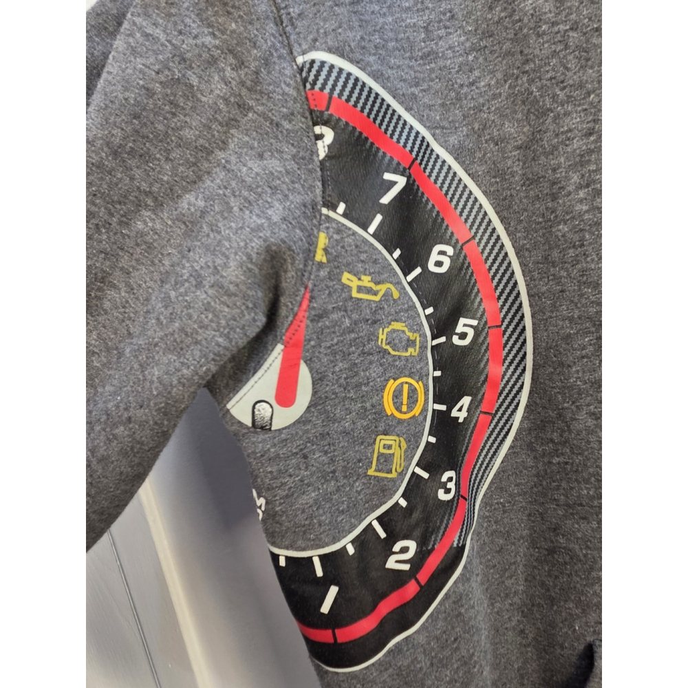 Ski-Doo Team BRP Men's Full Zip XL Sweaters Gray With Embroided Logo - Picture 5 of 10